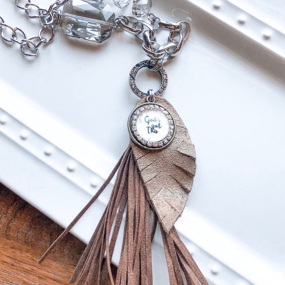 NEW God’s Got This Handmade Necklace - Picture 2 of 4